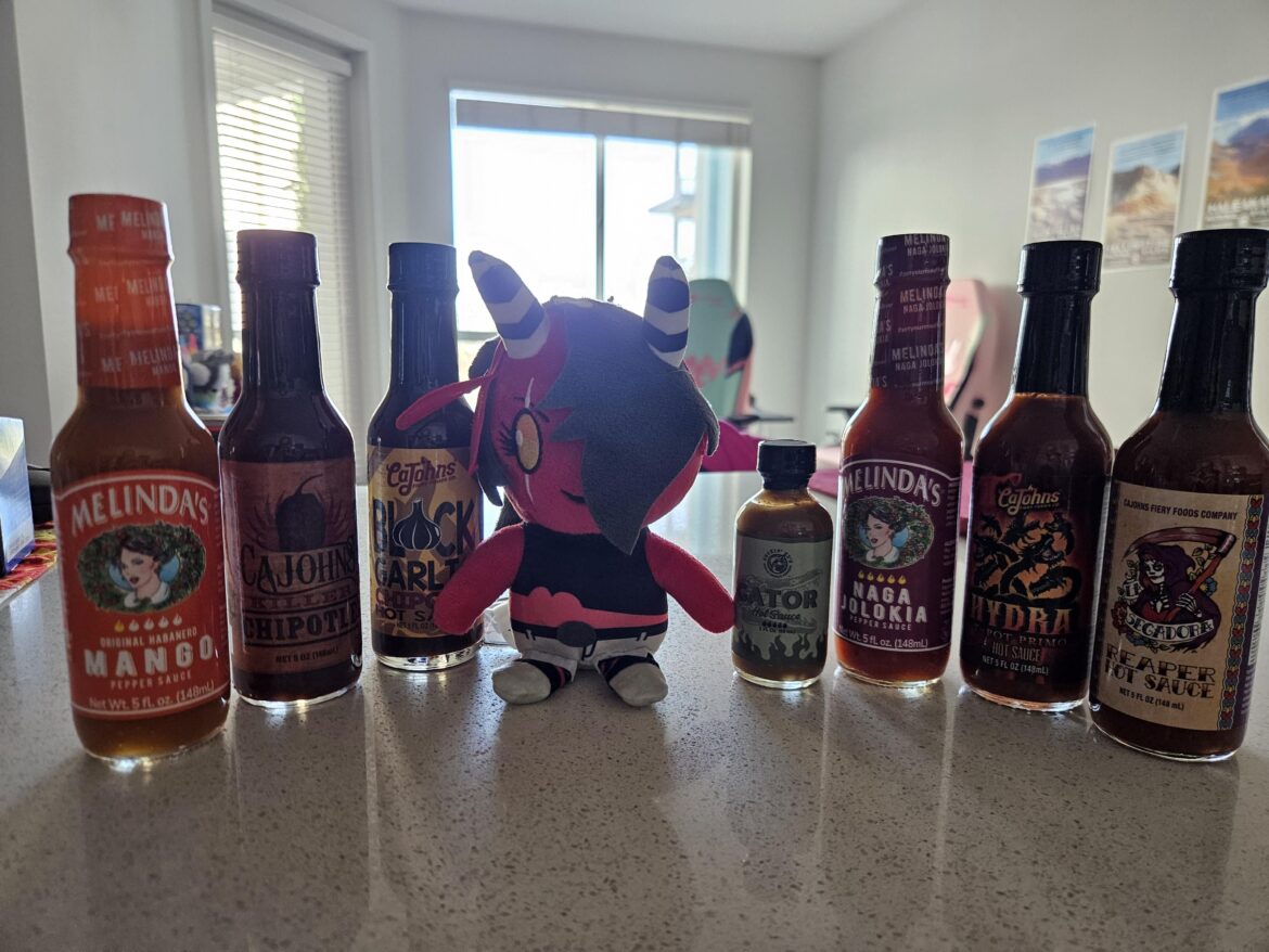 Hot sauce summoning circle