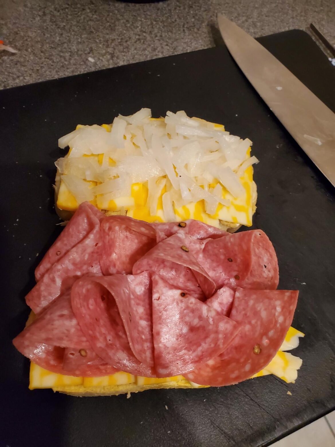 My significant other told me I will get no more kisses if I keep making “dumb” hockey celebration sandwiches. Jeez, we’ve been together for a few years, this isn’t new behavior on my part. Thankfully they didn’t say a nice ass grab or hug is not allowed. Have to look on the bright side of things. My significant other told me I will get no more kisses if I keep making "dumb" hockey celebration sandwiches. Jeez, we've been together for a few years, this isn't new behavior on my part. Thankfully they didn't say a nice ass grab or hug is not allowed. Have to look on the bright side of things.