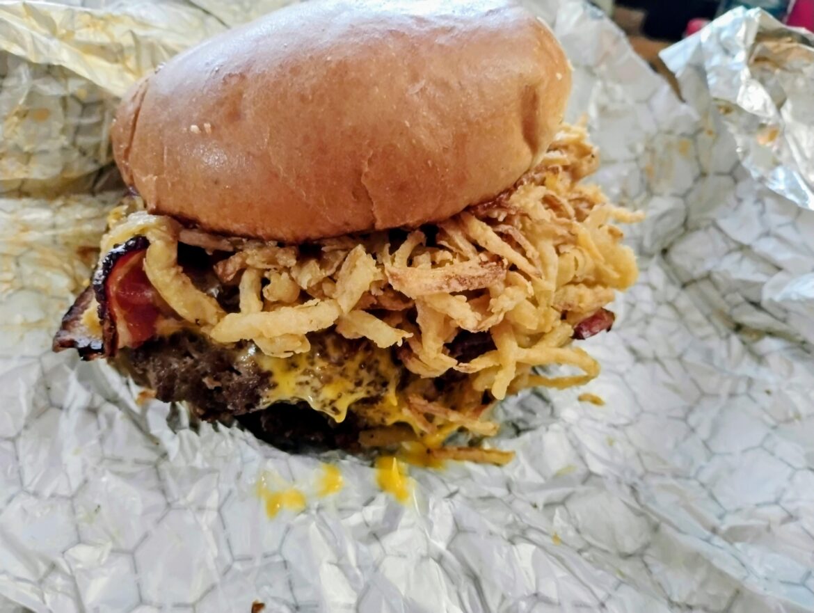 The Hot South Burger From North South grill