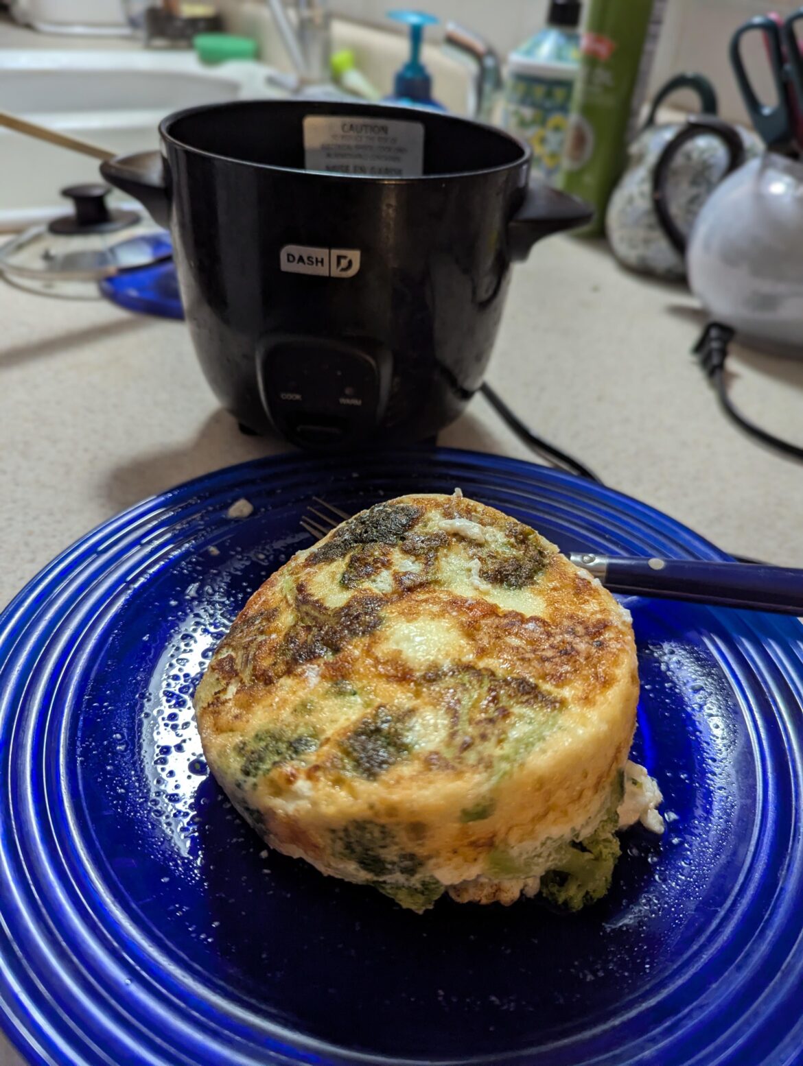 The Rice Cooker Omelet: my hyperfixation breakfast (info in comments)