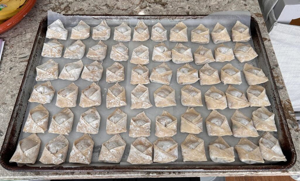 Fail or Fire? Turning around an attempt at the viral dumpling lasagna