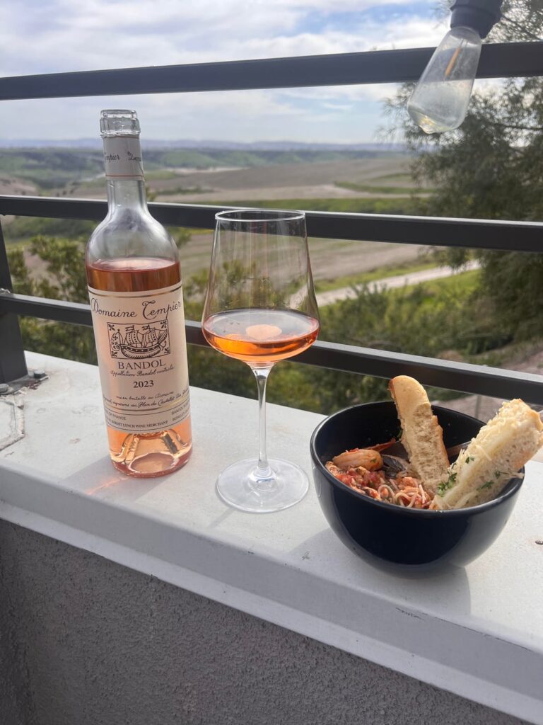 Friday afternoon Bandol and Cioppino!