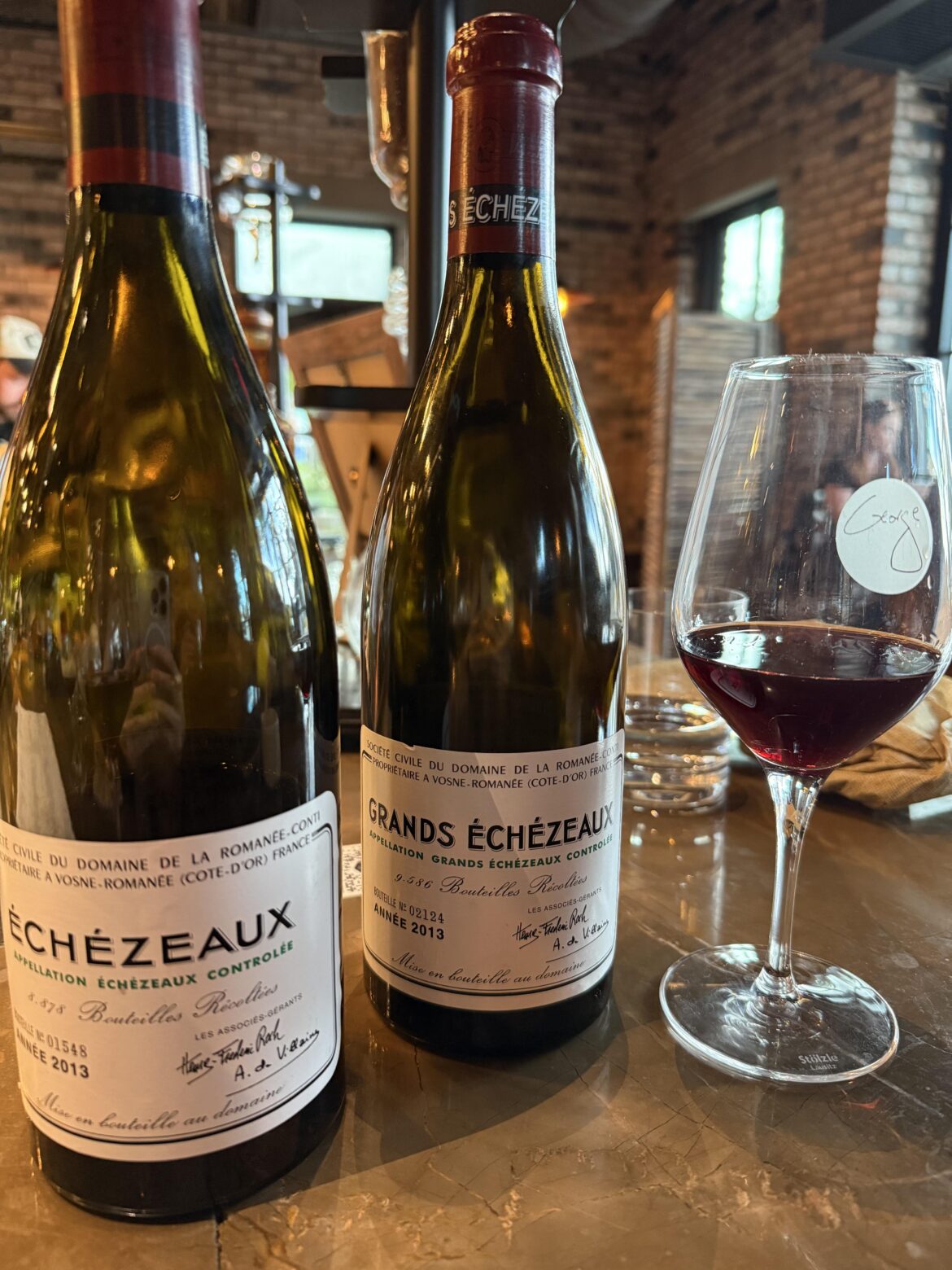 Bucket list tasting tonight