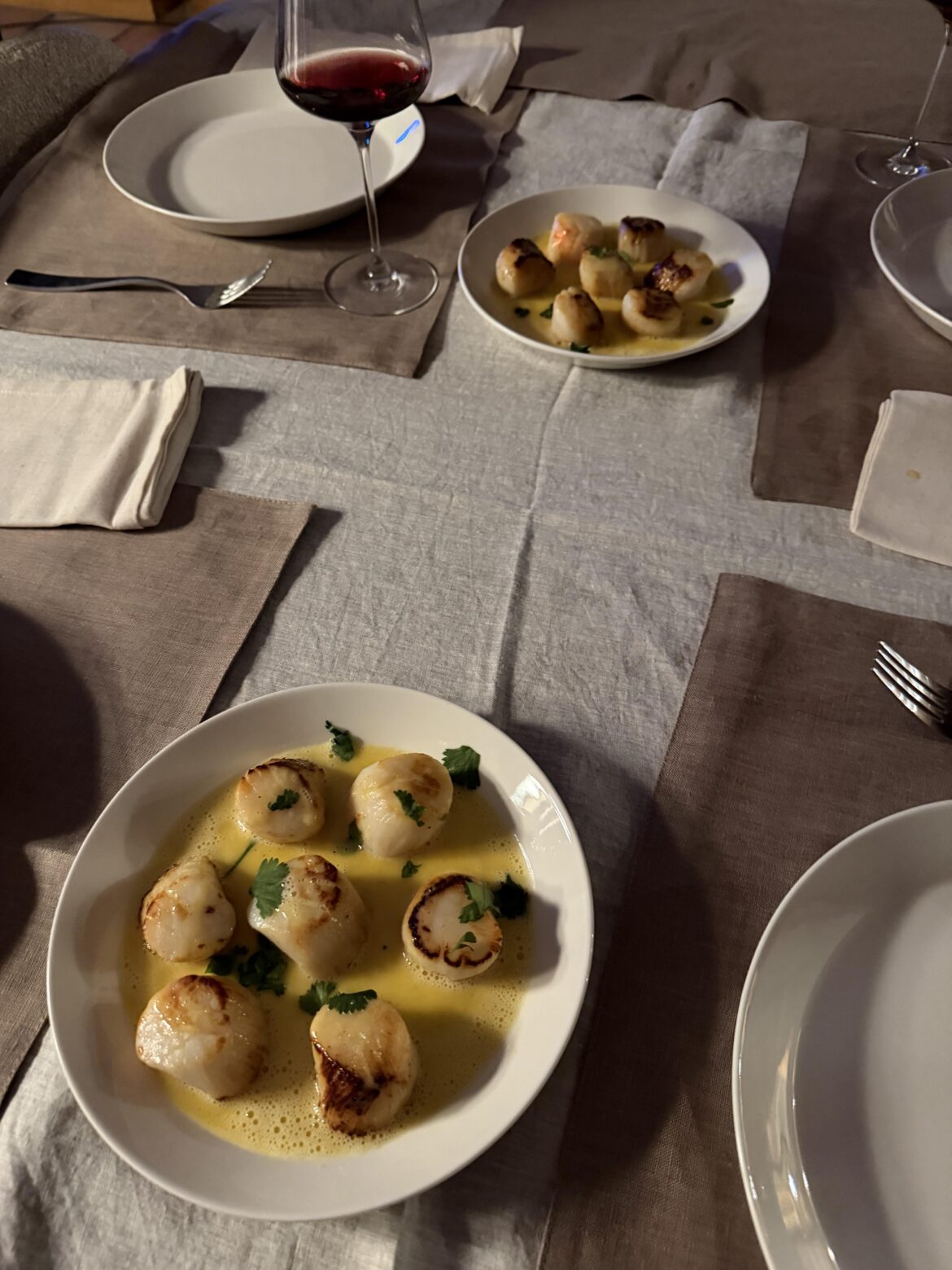 Seared Scallops With Buttermilk Beurre Blanc