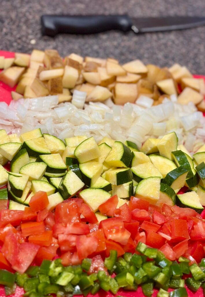 Turkey Veggie Skillet