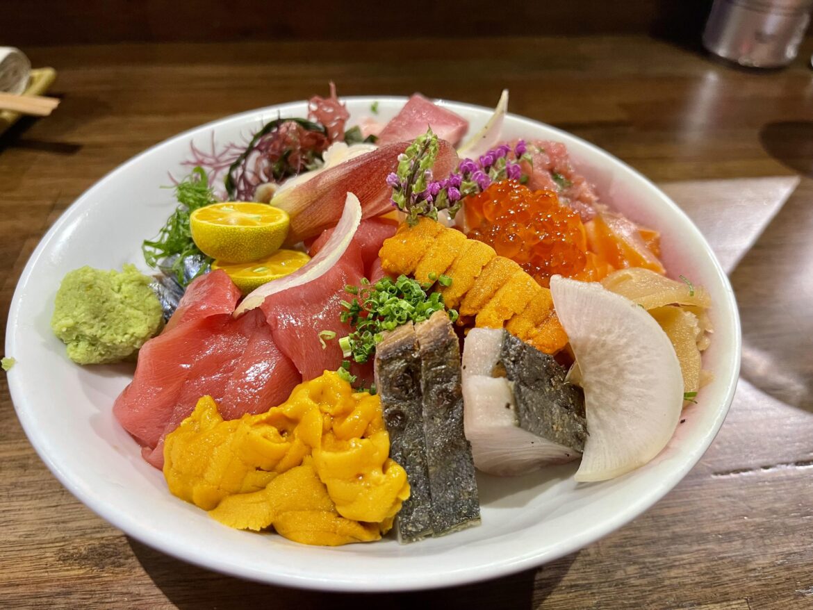 Chirashi Bowl. Juju, Orlando Fl.