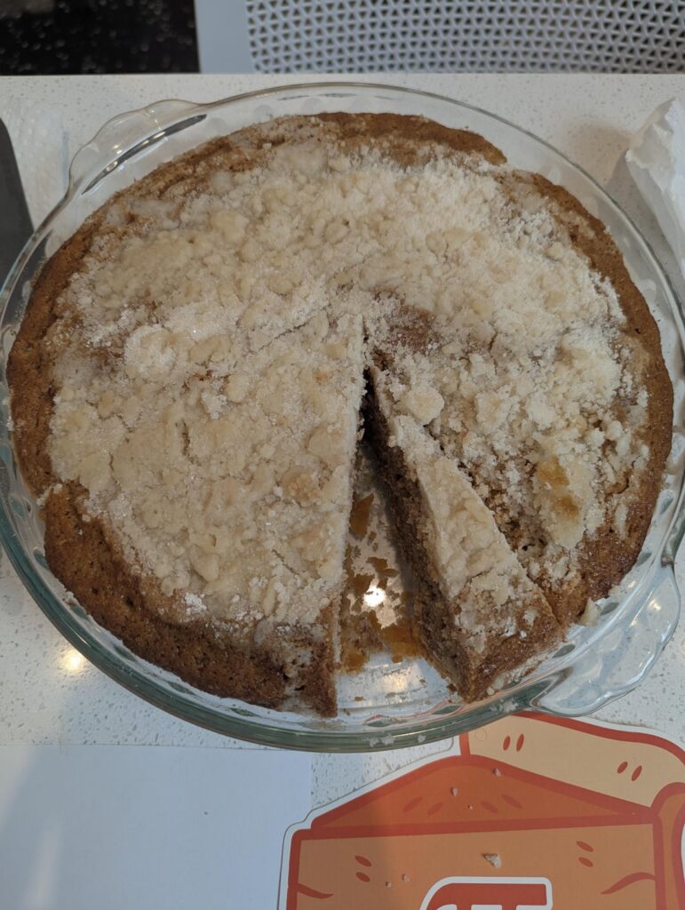 Recipes from my grandmother's recipe card collection: buttermilk pie (NOT Southern Buttermilk Pie)