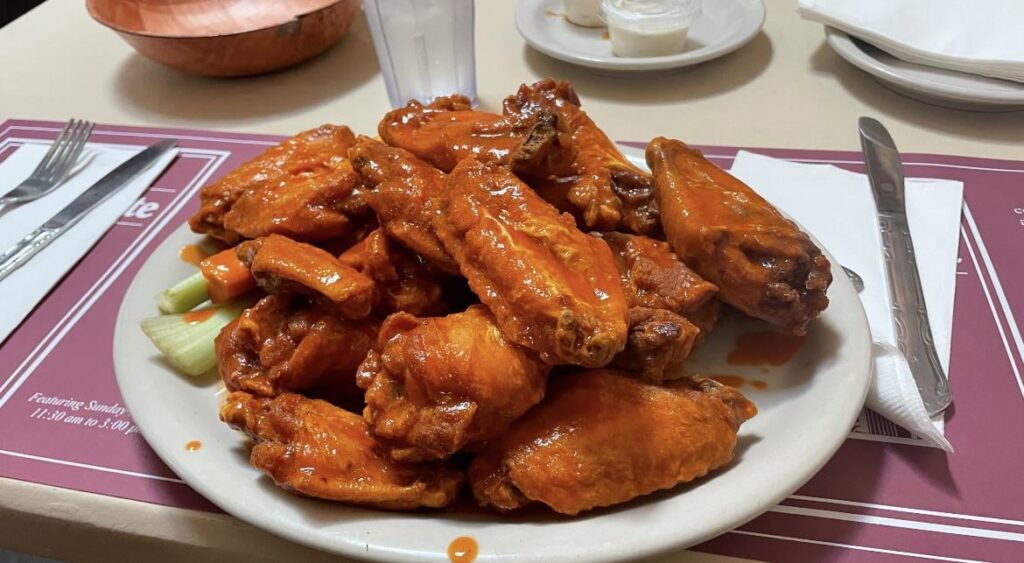 Buffalo wings @ Gabriel’s Gate in Buffalo NY