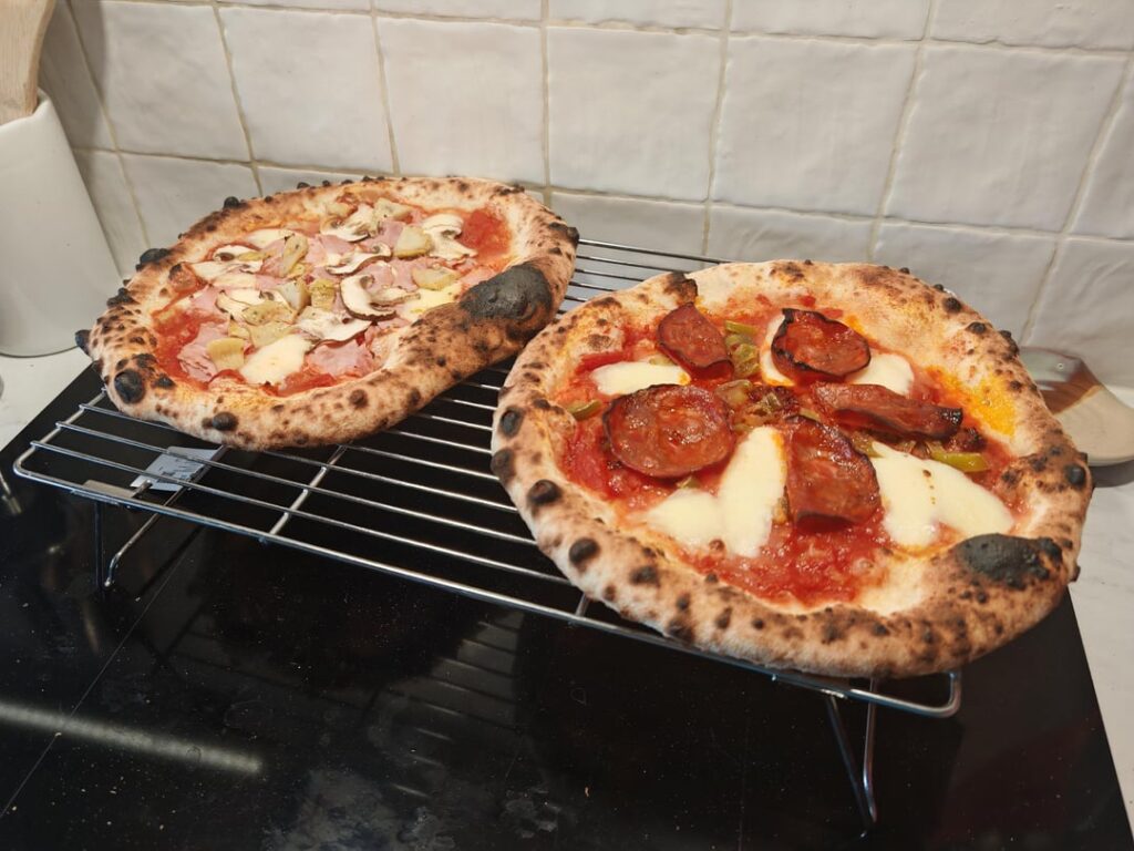 Woman's Day poolish Neapolitan pizza @ spice diavola pro