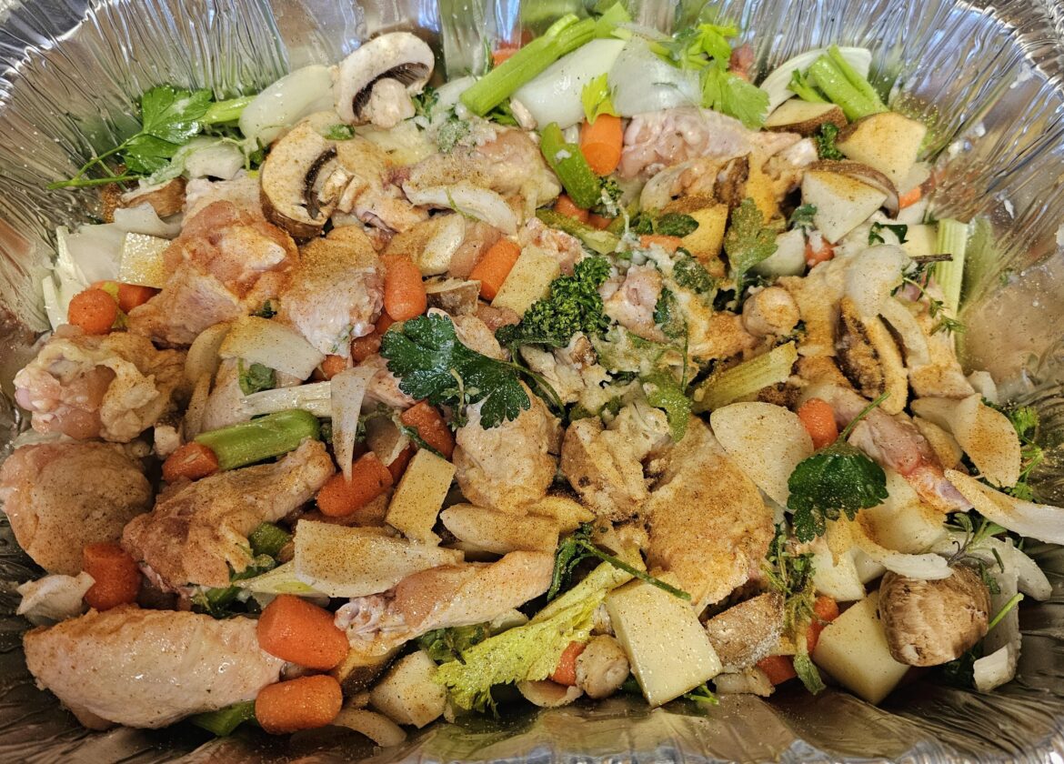 Chicken Stock via Sous Vide