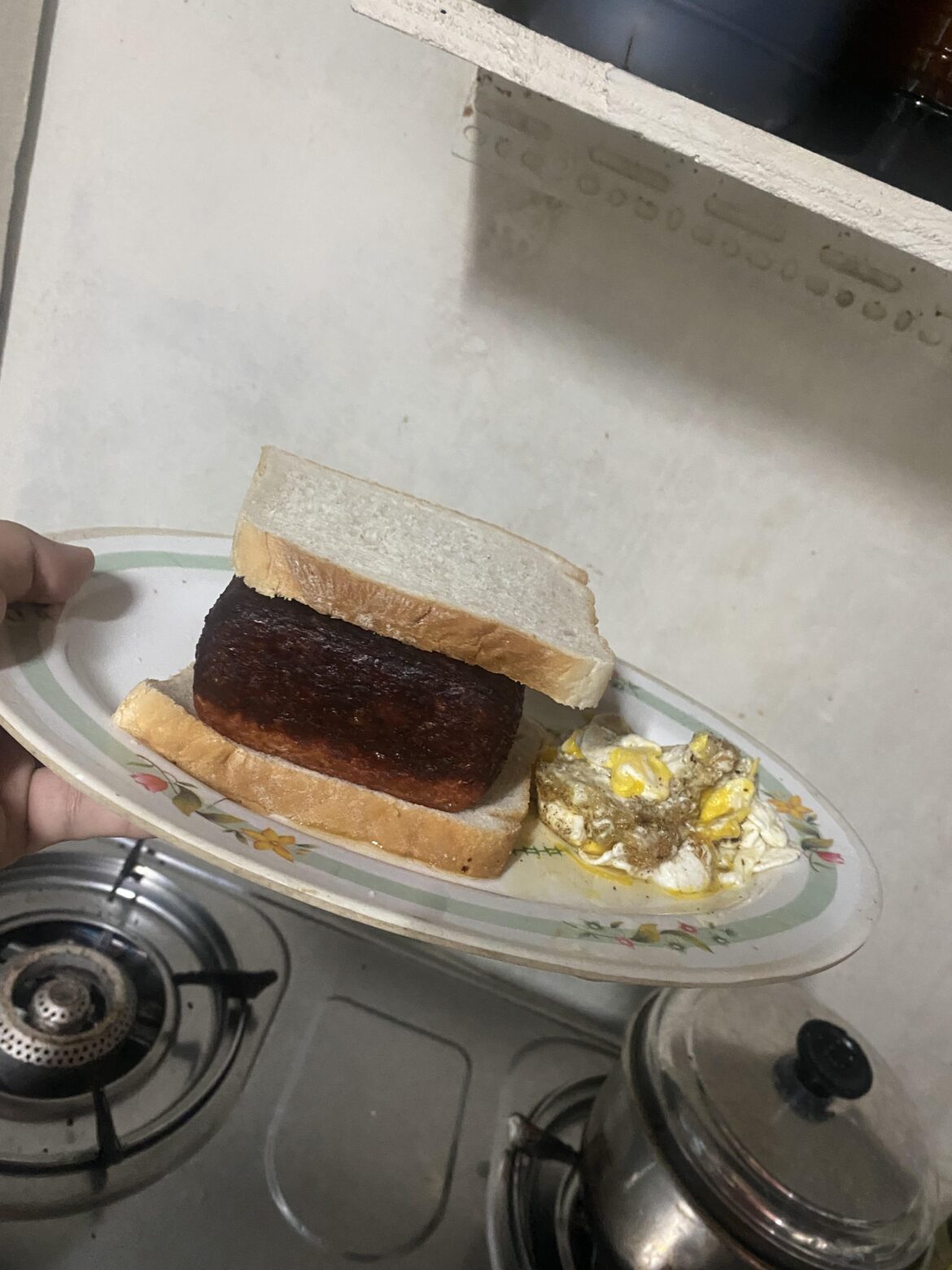 Someone said my sandwich fits here, so yeah