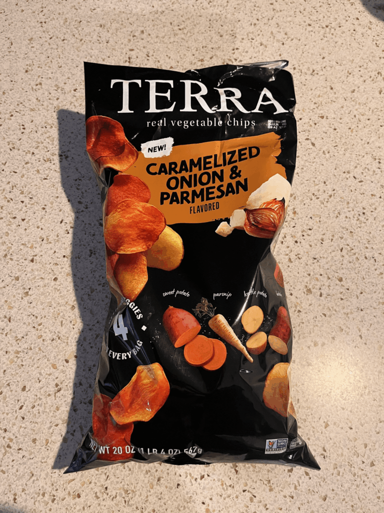 I told my mother about the costco onion chips