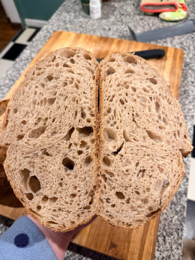 New on my sourdough journey! New on my sourdough journey!