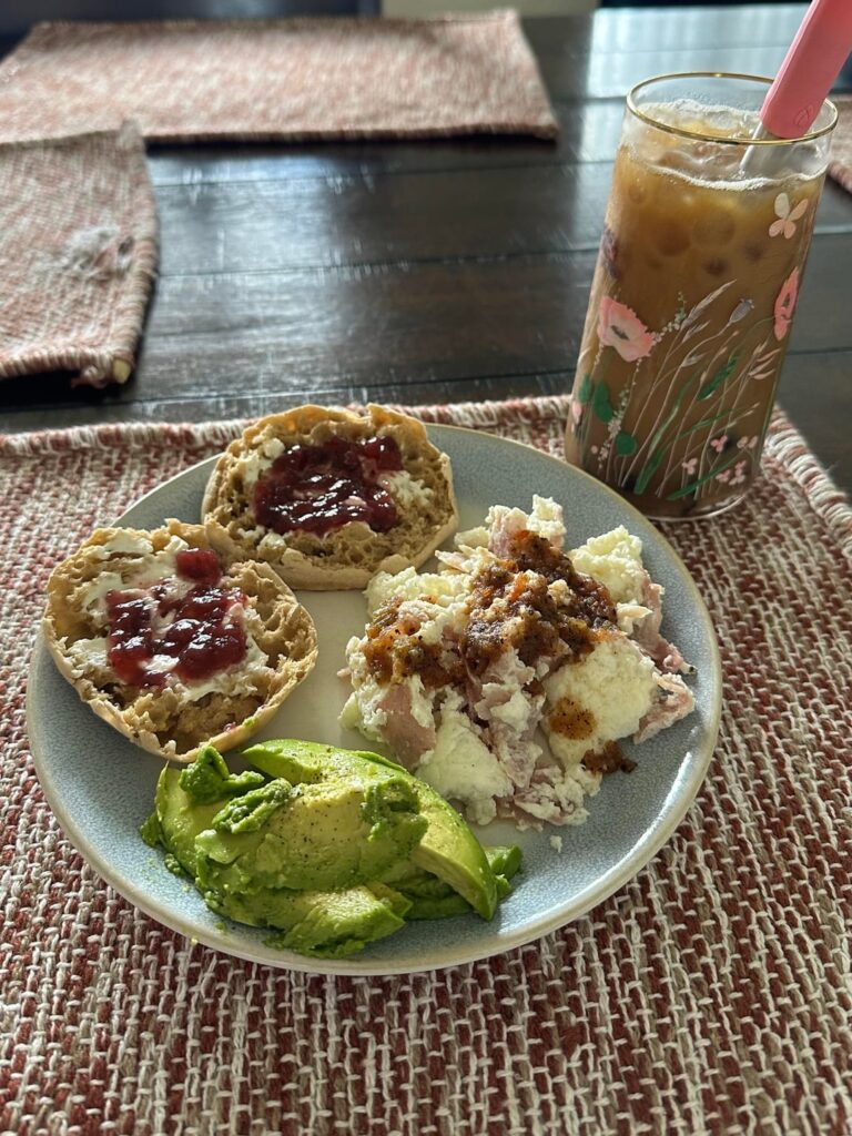 Full day of quick meals ~ 1230 calories