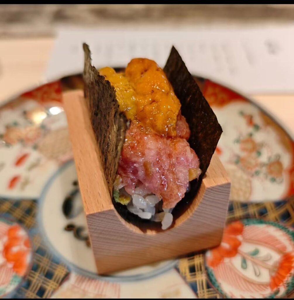 Some sushi I had today.