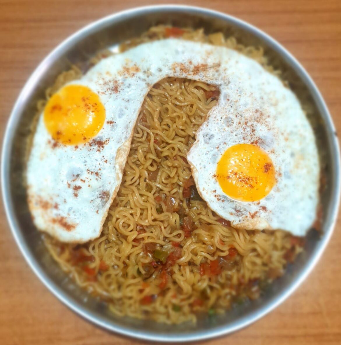 Egg noodles : hunger killer