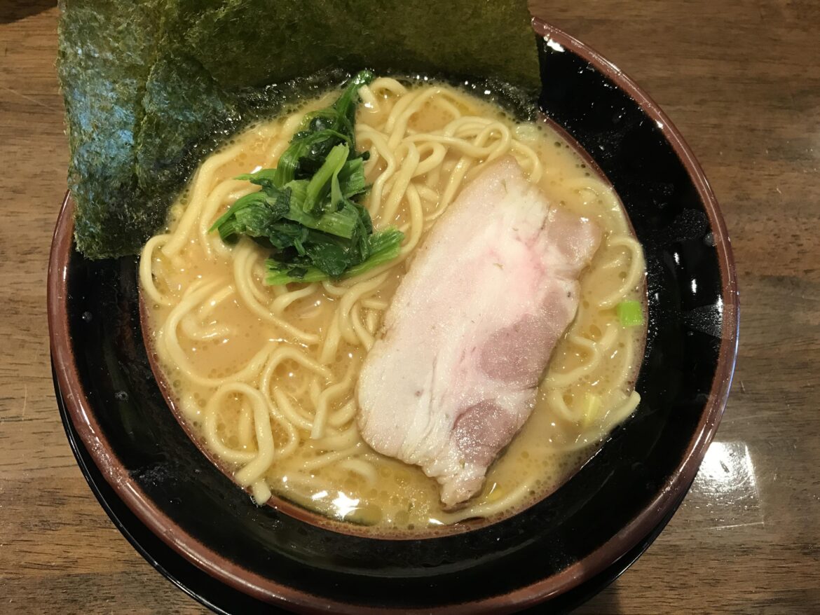 A bowl of ramen I had in Japan