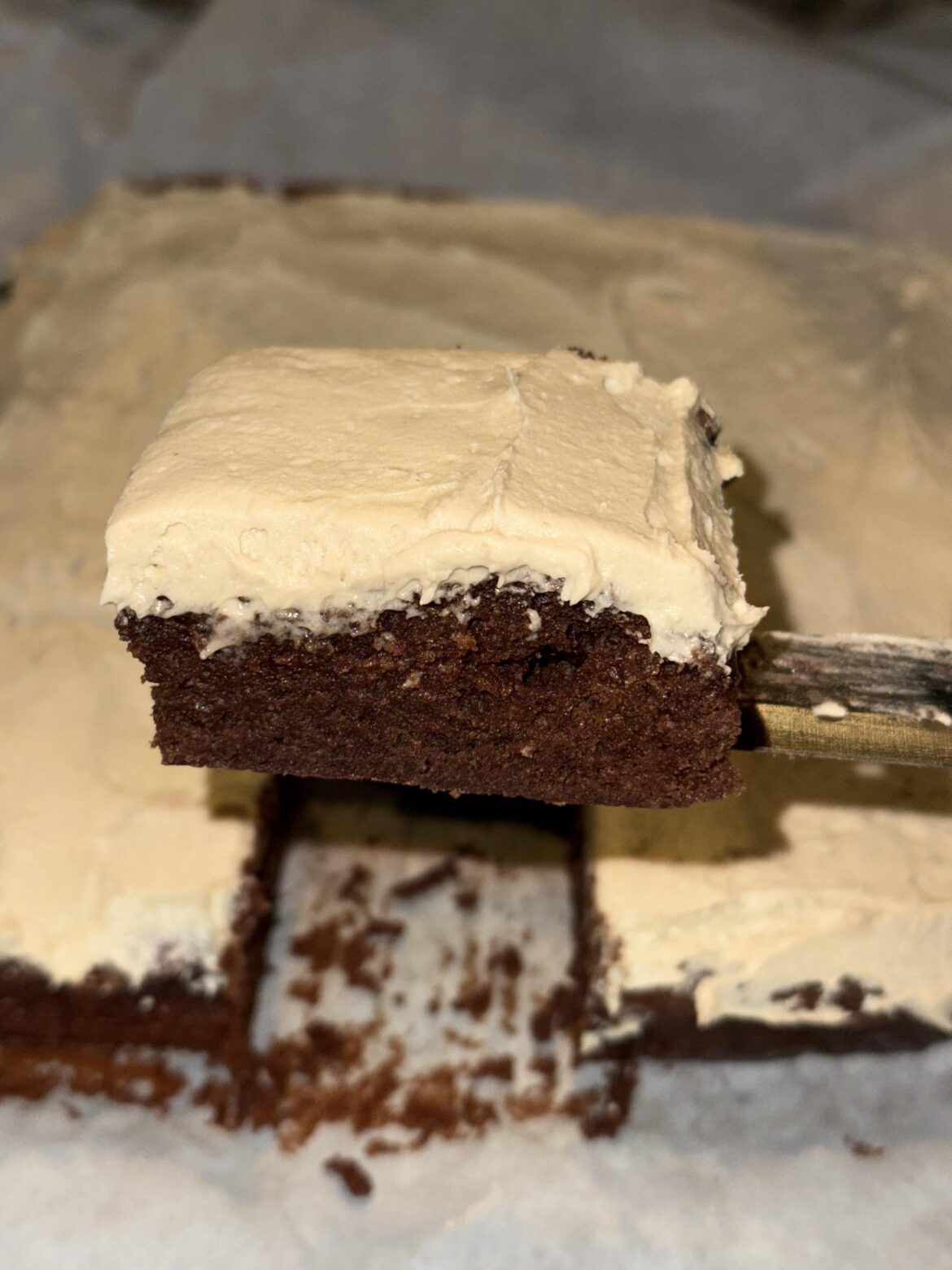 For St. Patrick’s Day- Guinness Brownies with an espresso and Guinness infused frosting