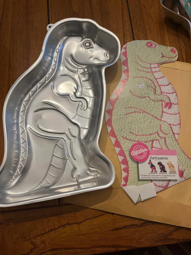 Wilton Buttercream recipe and a few Cake pans from the 1980s