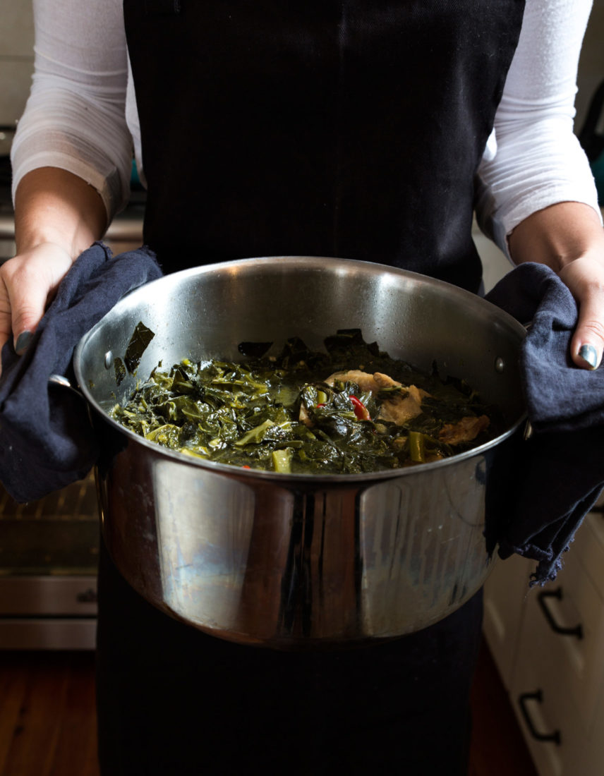 A PERFECT POT OF GREENS
The Southern soul food classic rediscovered.
> Get the recipe