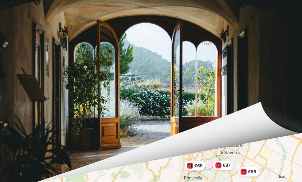 Portofino view from a window