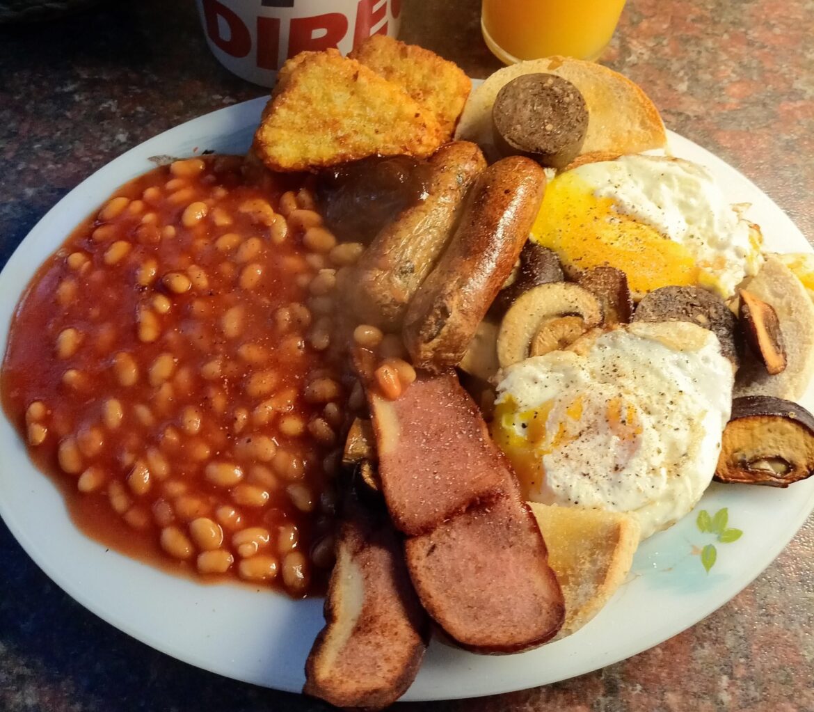 Sunday veggie big breakfast.