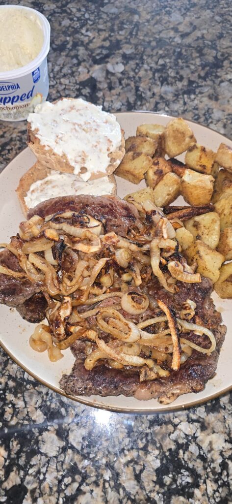 Is there anything better than onions on a steak??