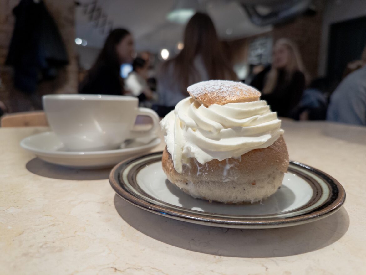 Semla and coffee. The coffee finalized the banishment.