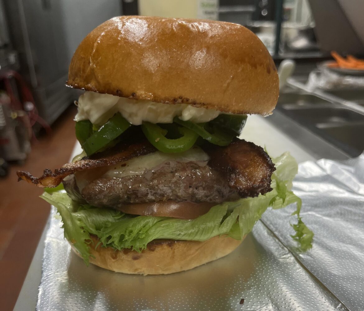 burger for the dishie!