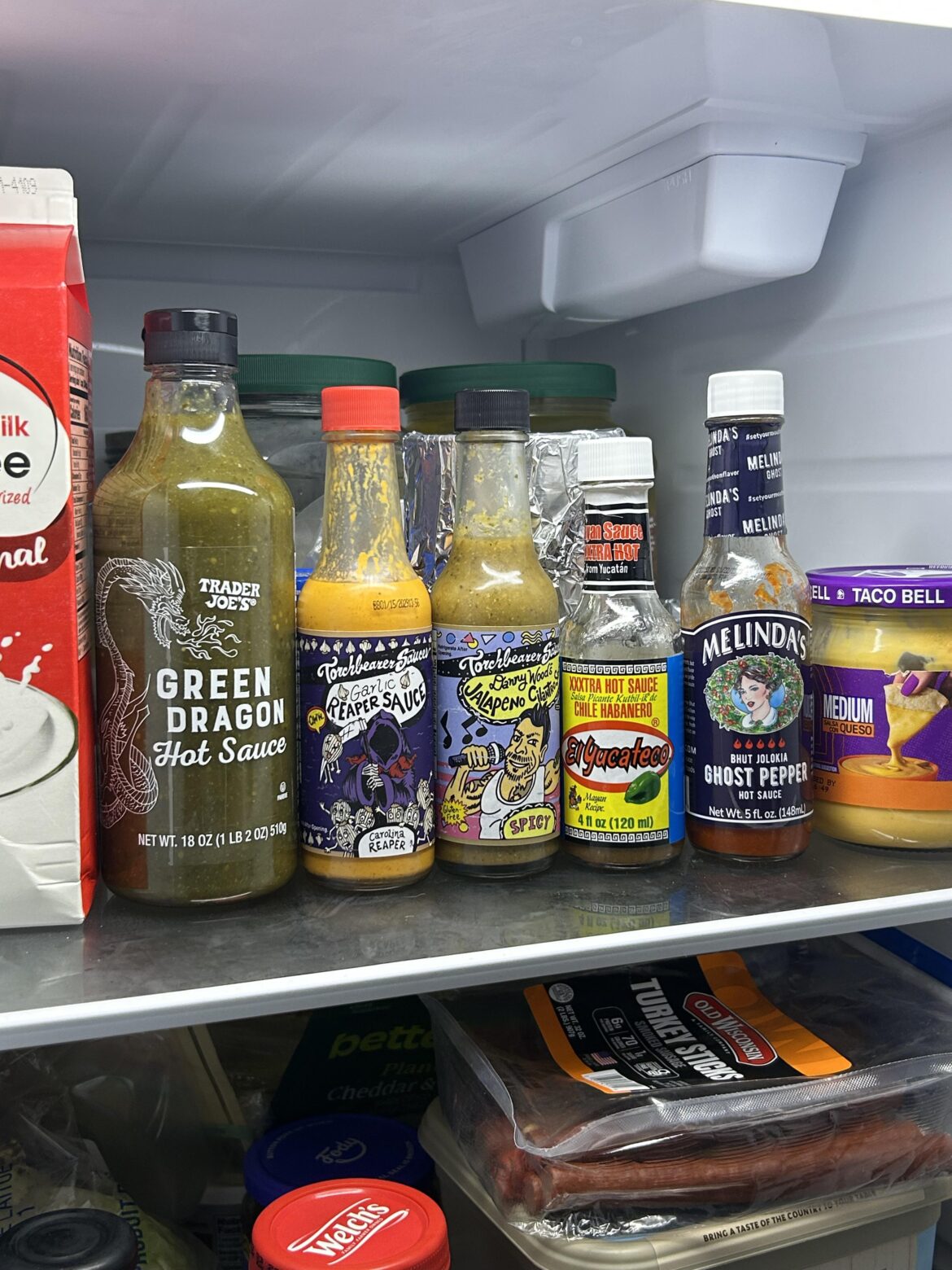 How’s my selection? Would you eat at my house if you left your favorite sauce at home?