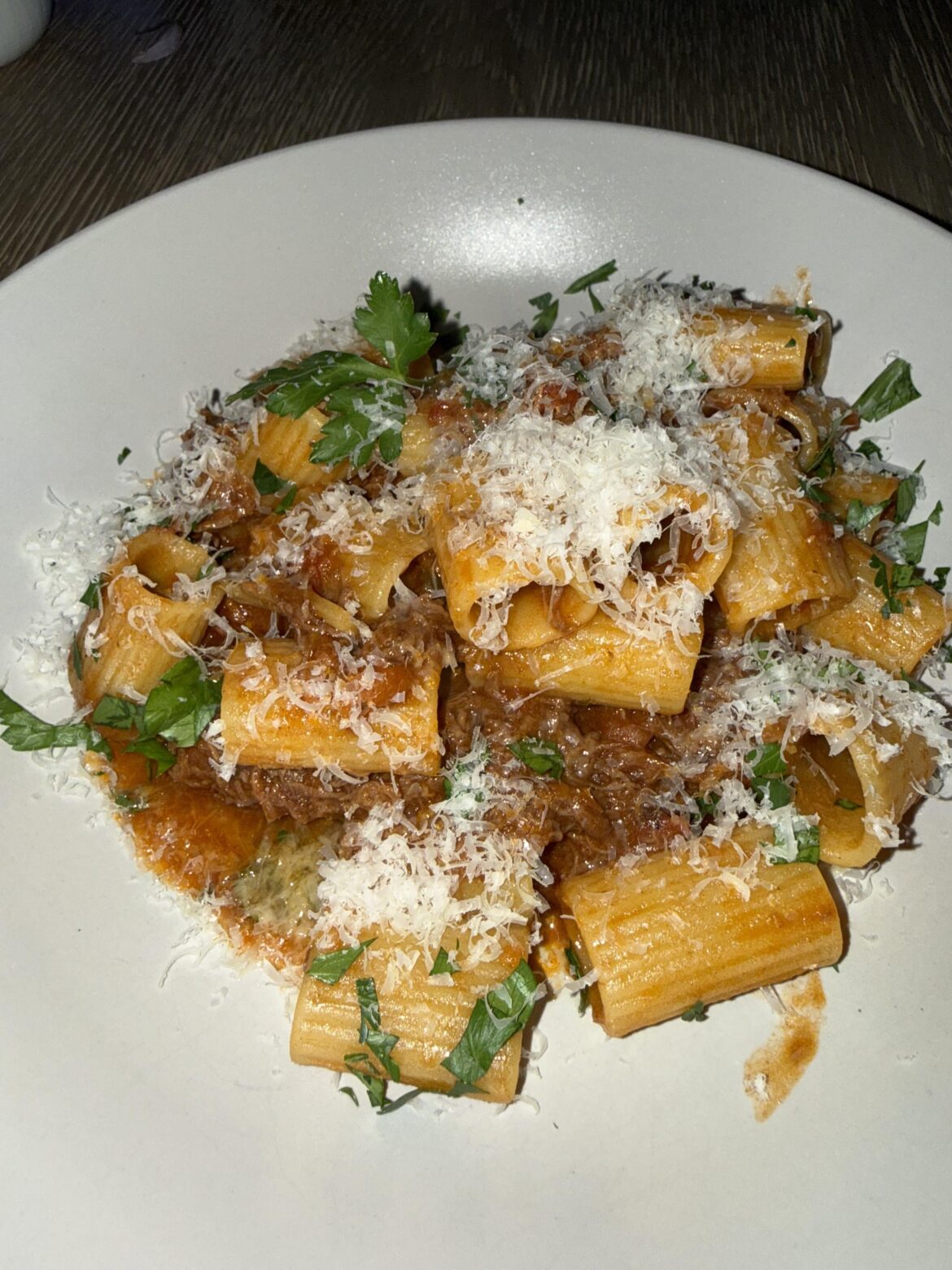 Rigatoni with Ragu