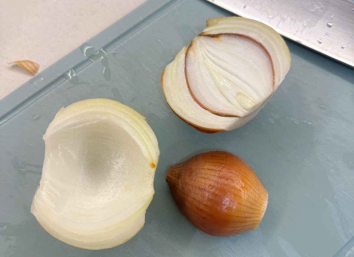 I found an onion in an onion