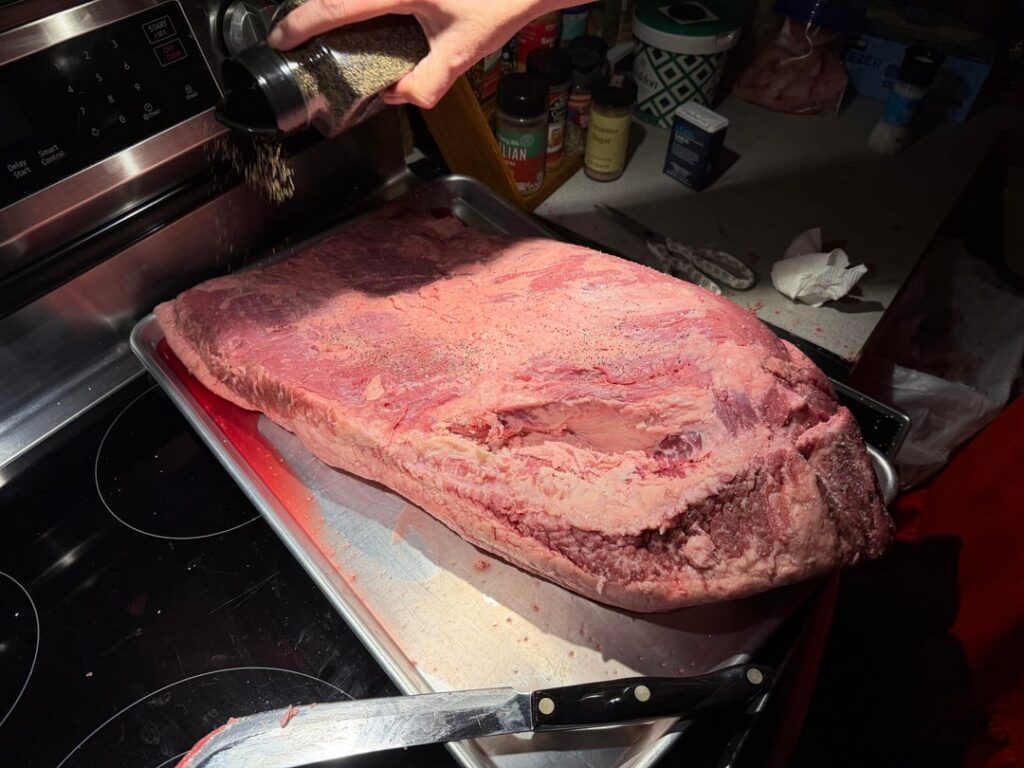Very first brisket! Very first brisket!