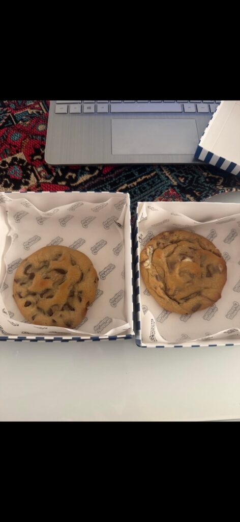 850-900 for both cookies a fair estimate?