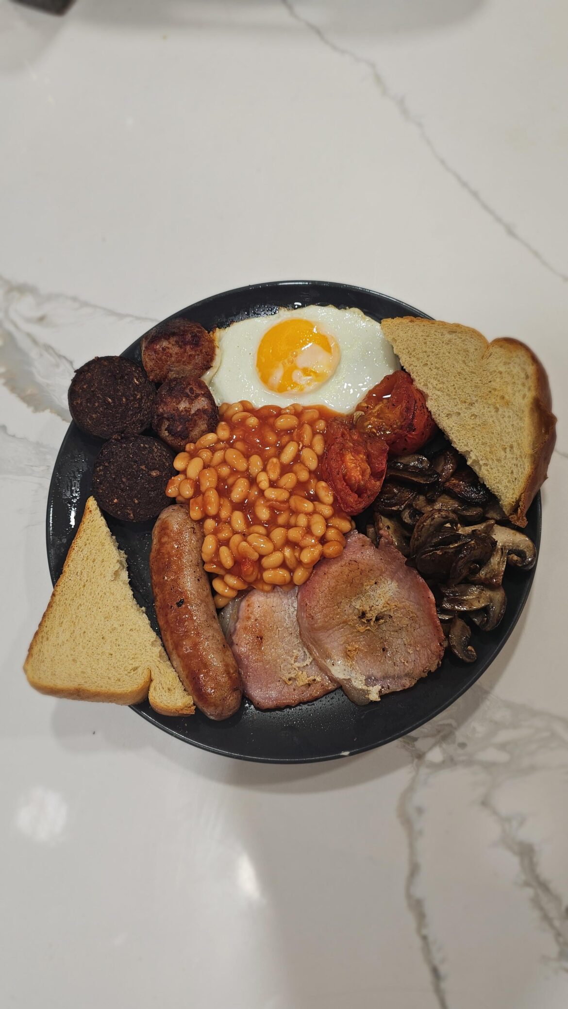 First fry up. Got brown in reserve.