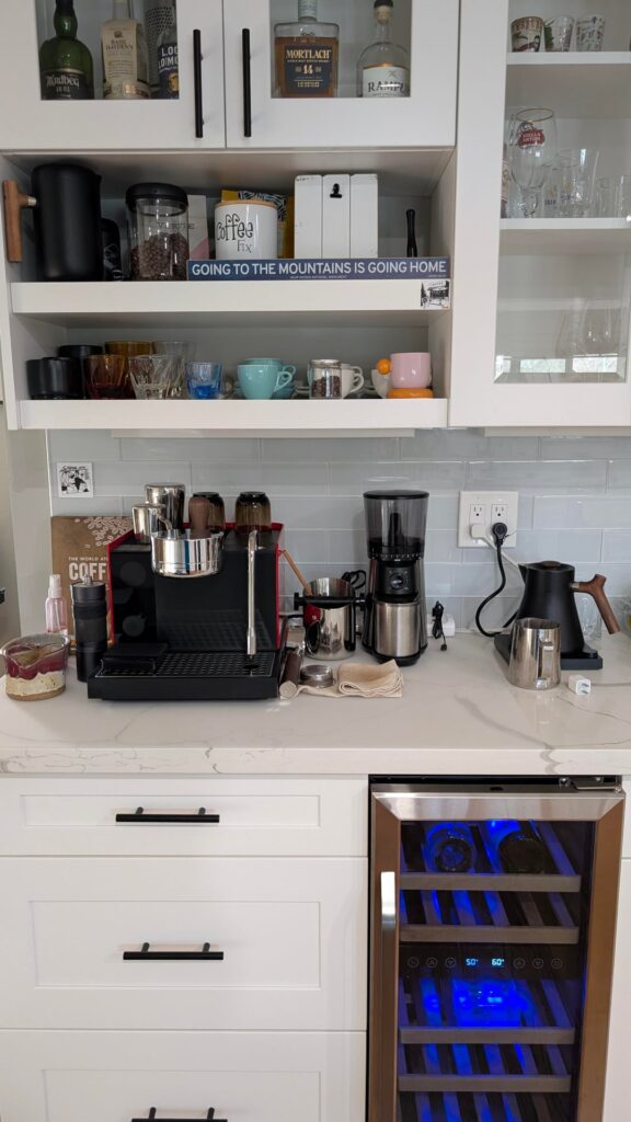 coffee station over 8 years