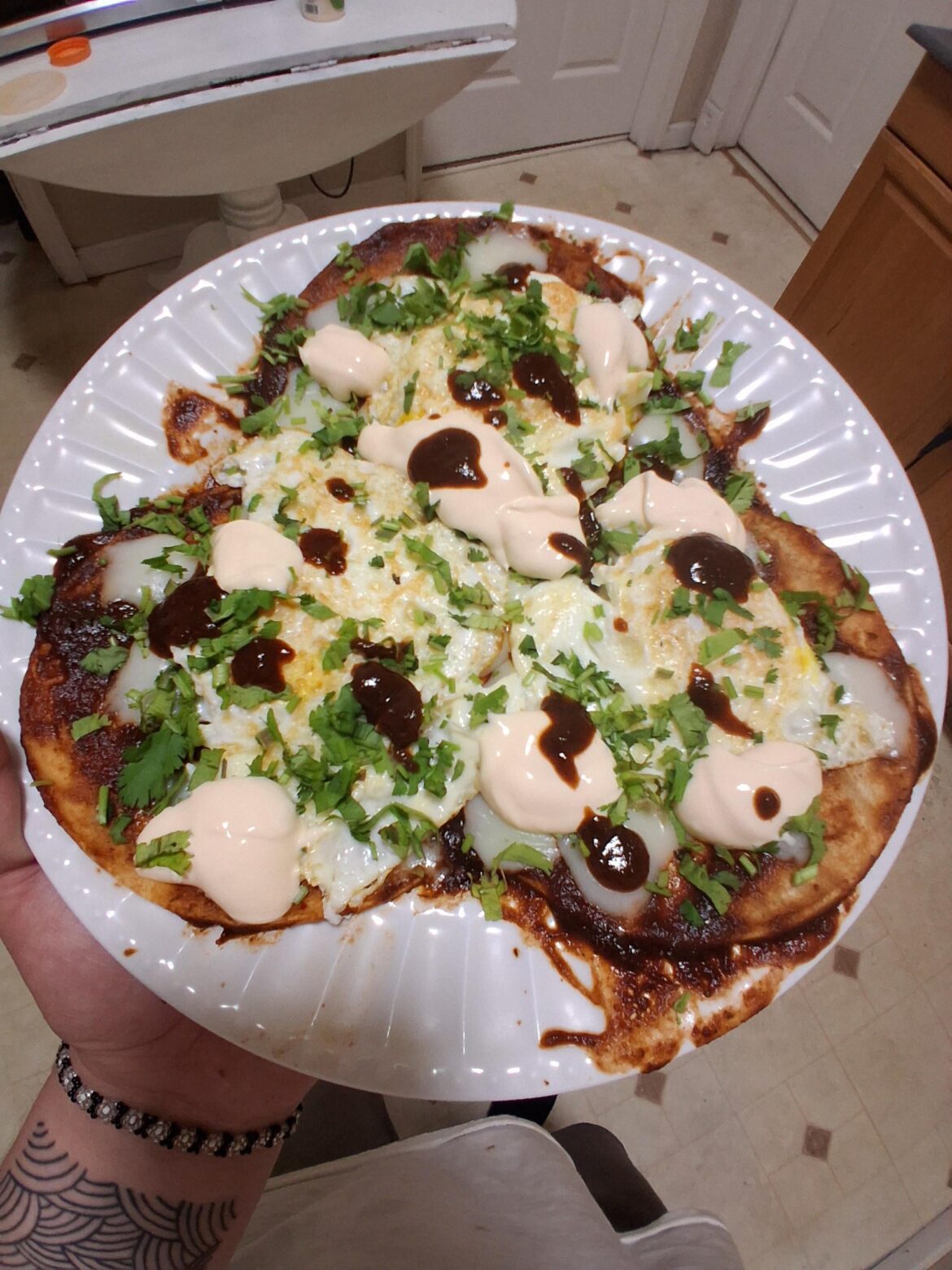 Invented a dried chilie salsa