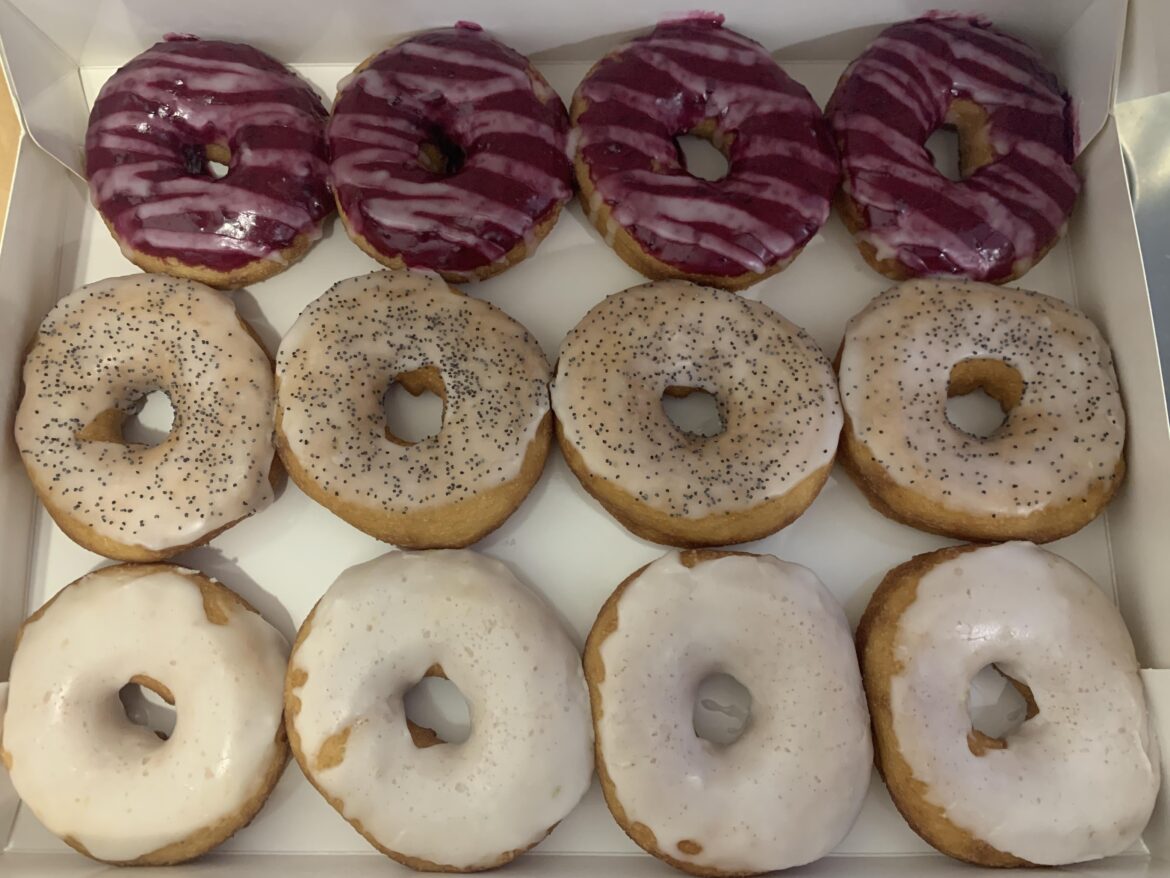 Fun doughnuts at Frenchie's