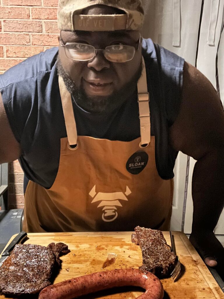 The Pit Specialist: Ribeye Cooking on an Open Fire