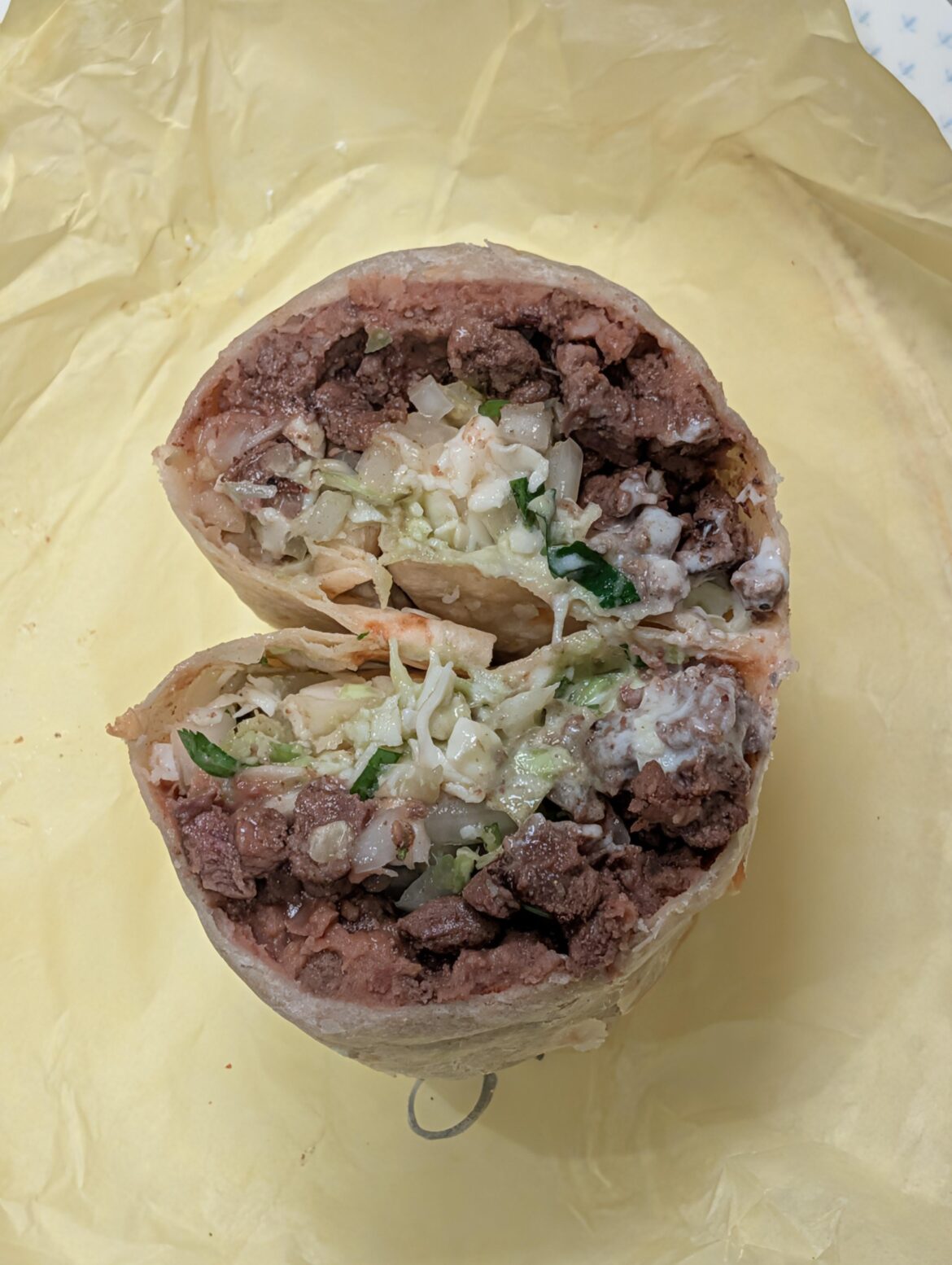 Is cabbage in burritos wrong or underrated?