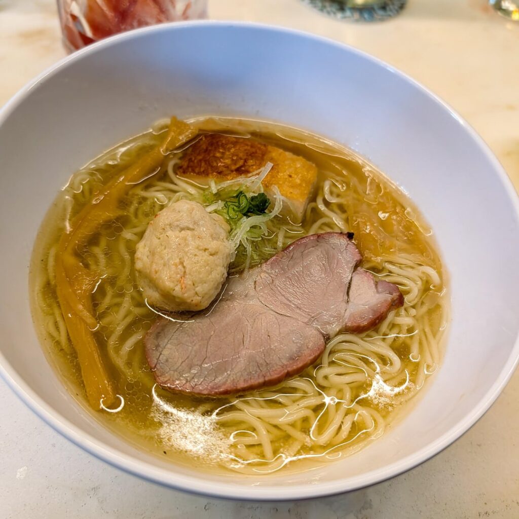 Shio and Tantanmen Ramen