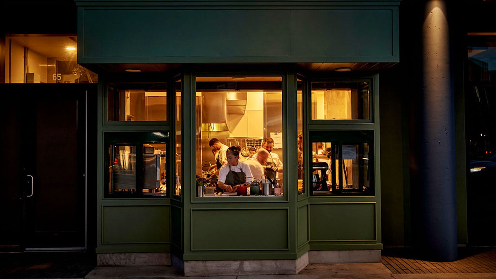 The exterior of JouJou in San Francisco.