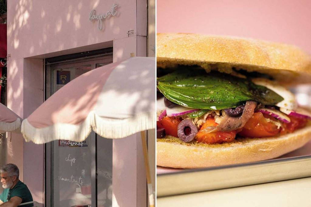 Bagnat sandwich restaurant in Marseille