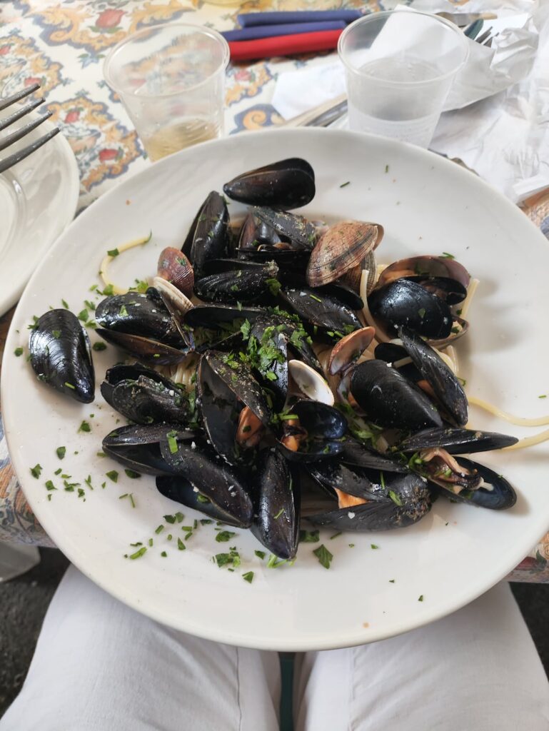 Seafood Pasta from Palermo