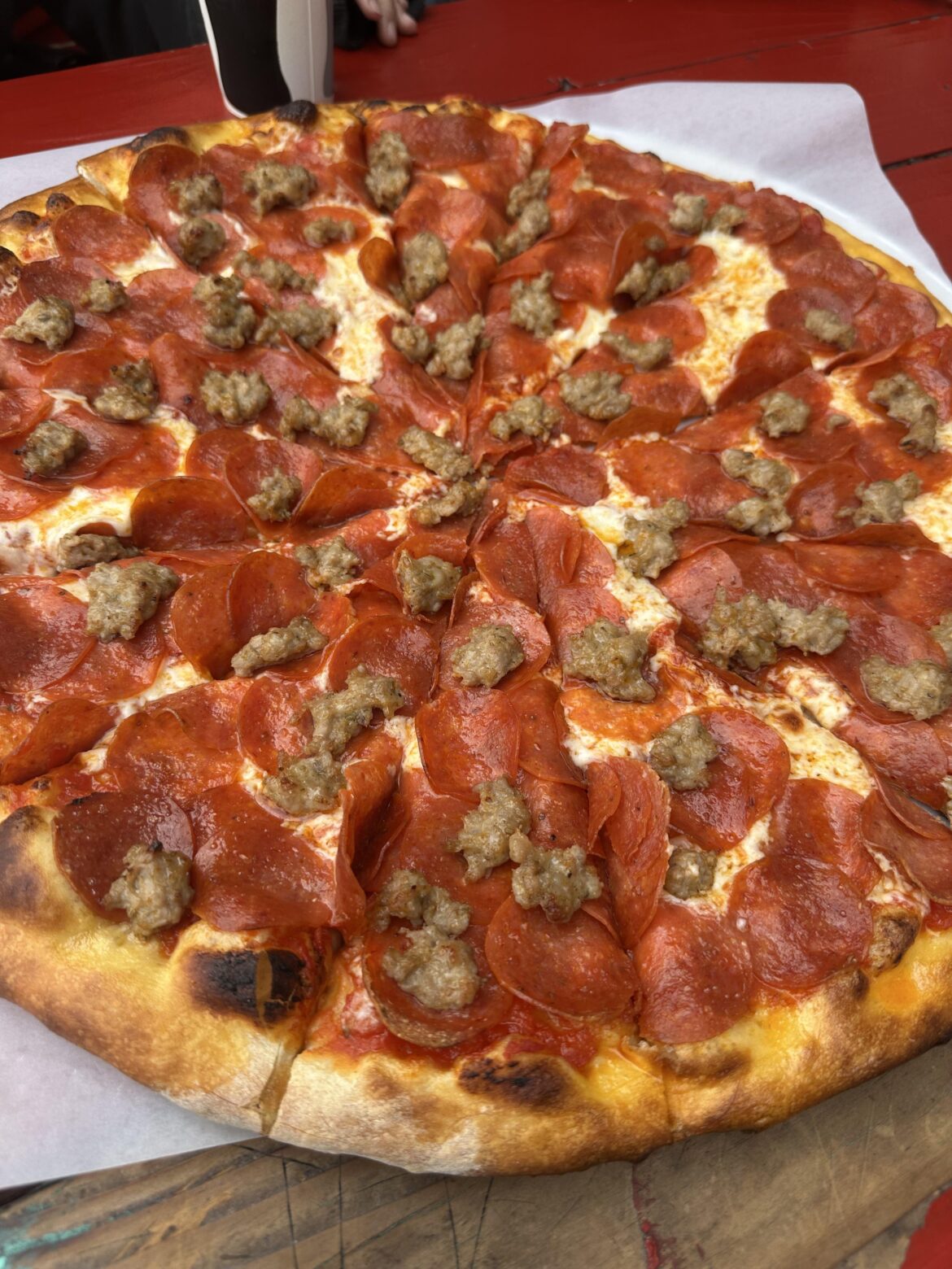 Sausage and Double Pepperoni