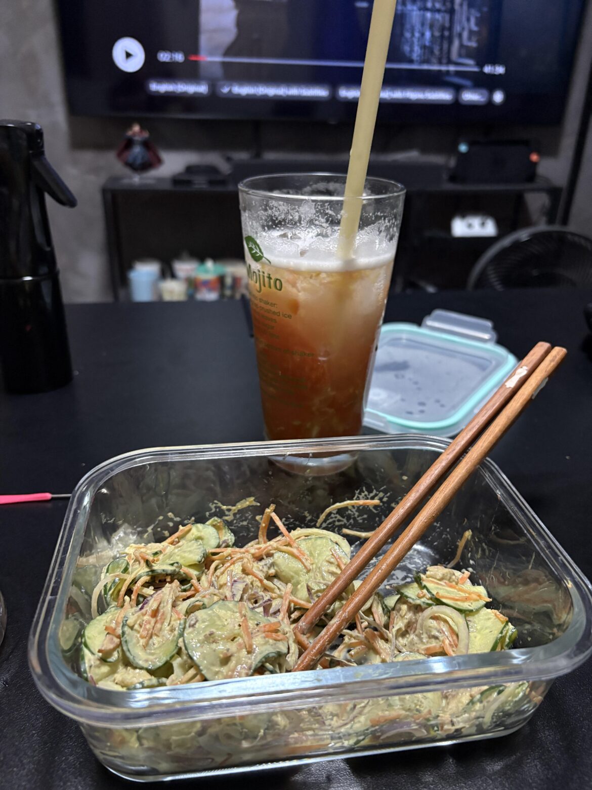 Refreshing volume meal (current hyper fixation)