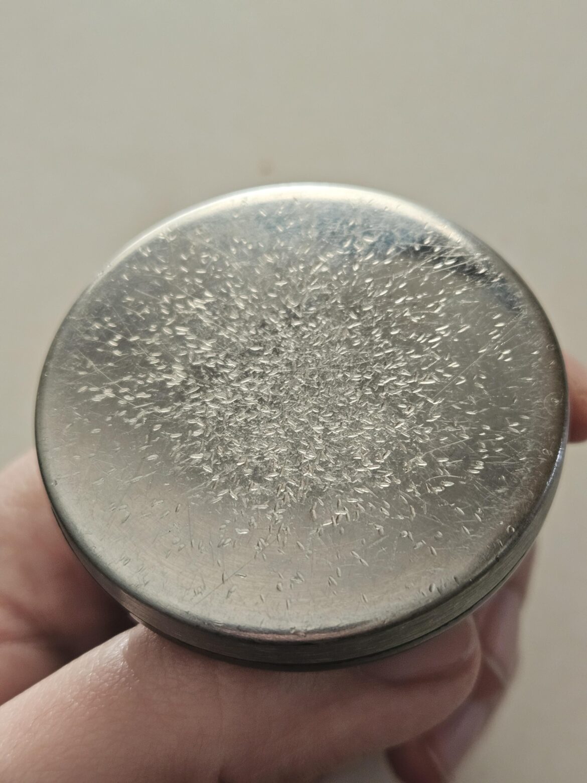 Thrifted a Breville, baffled by the abused tamper