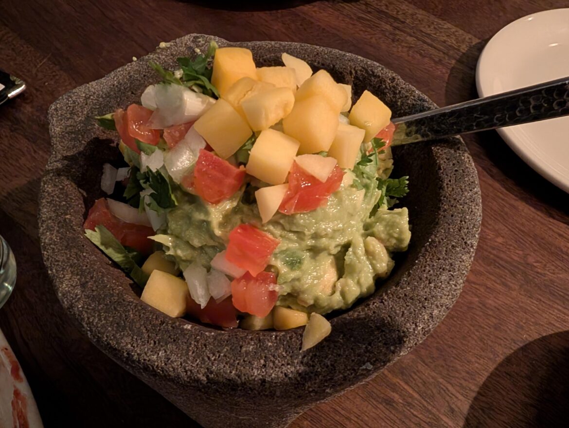 Guacamole with Fresh Mango