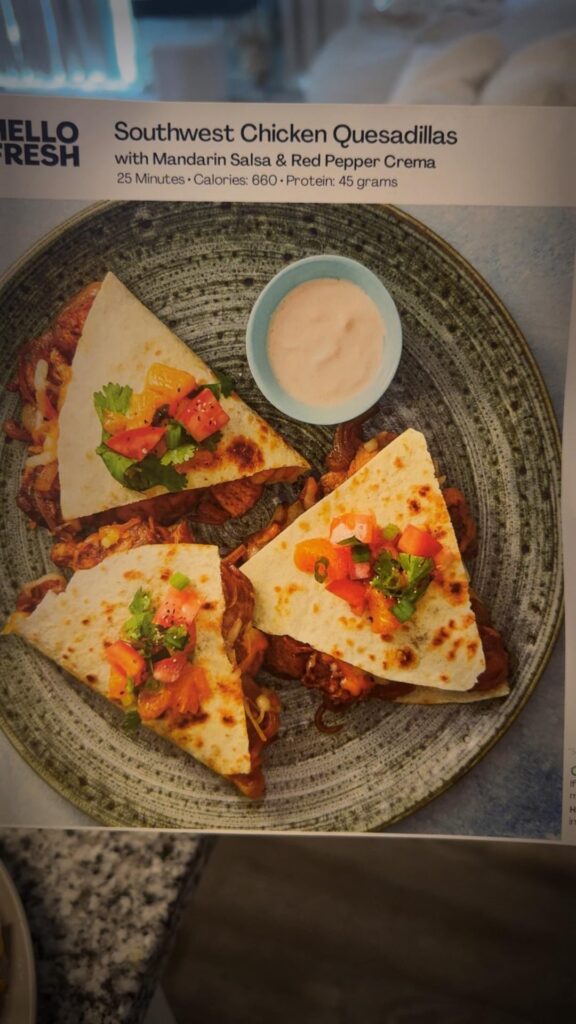 Southwest Chicken Quesadillas