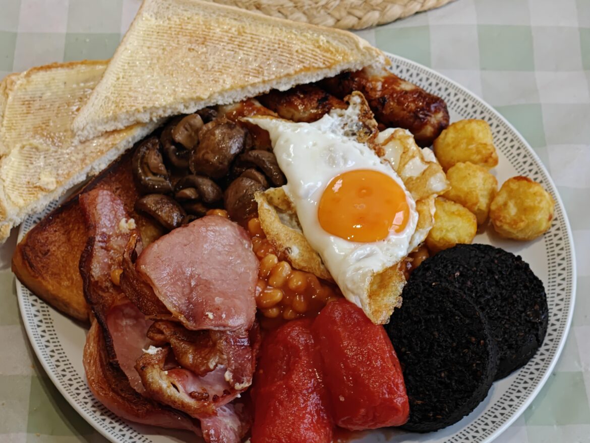 Breakfast for dinner.